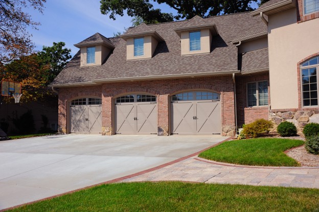 Residential Garage Door with Windows by CHI