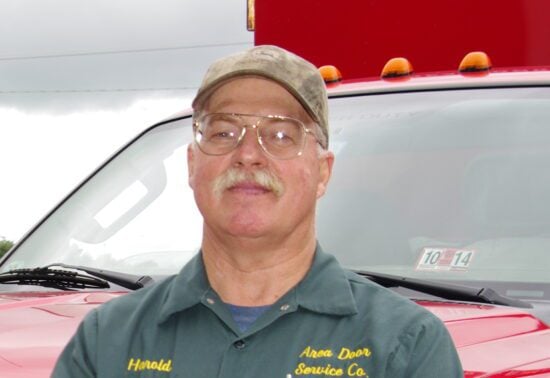 Residential Garage Door BEFORE and AFTER Harold Poling Honoring Harold "Butch" Poling | A.S.A.P. Garage Door Repair